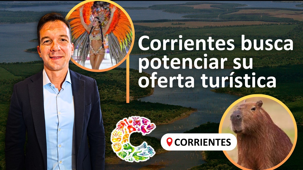 En nuestro paso por la provincia de Corrientes entrevistamos al Ministro de Turismo de la Provincia de Corrientes, Dr. Juan Enrique Braillard Poccard.